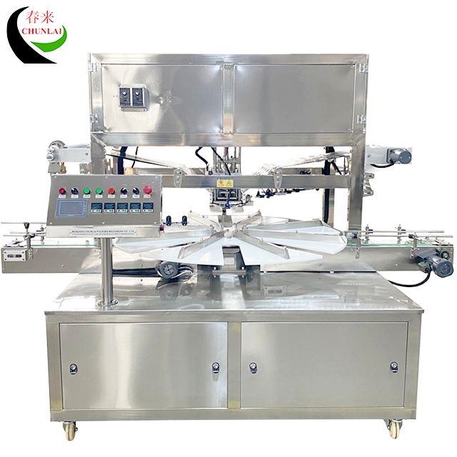 KIS-1800 Tipo Automatico Tipo Rotary Wet Wipes Canister Sealing Machine